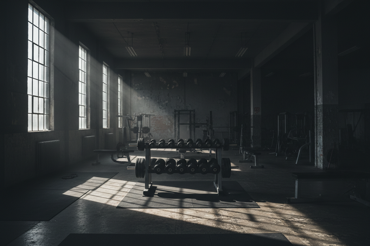 Gym weights background
